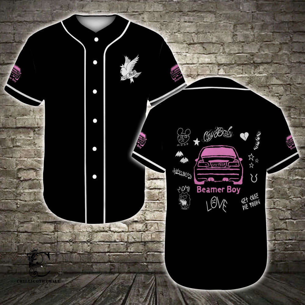 Stylish Love Peep Beamer Boy Song Baseball Jersey – Unisex Music Merch