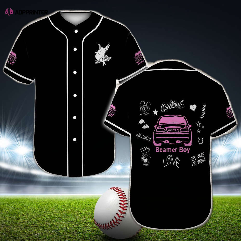 Stylish Love Peep Beamer Boy Song Baseball Jersey - Unisex Music Merch - Aopprinter T-Shirts, Hoodie, Sweatshirt (Image 1)