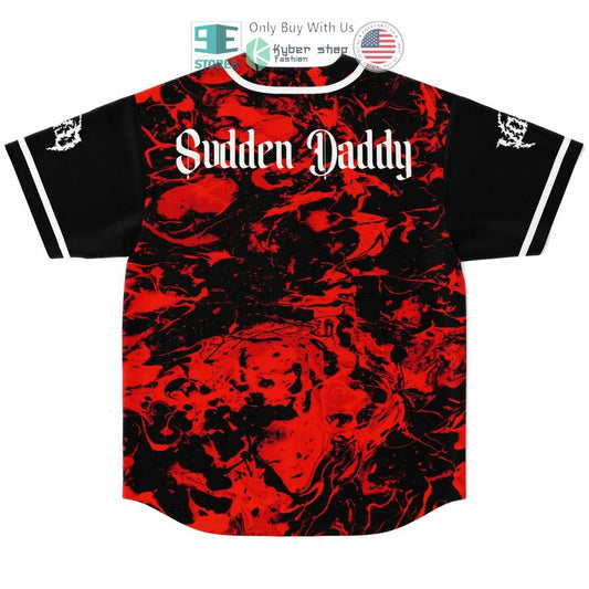 BEST Svdden daddy Svdden Death Baseball Jersey