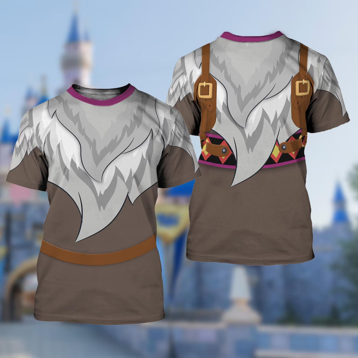 Sven Frozen Reindeer Costume T-Shirt, Sven Reindeer 3D Shirt Hoodie, Sweatshirt | WearSparks.com