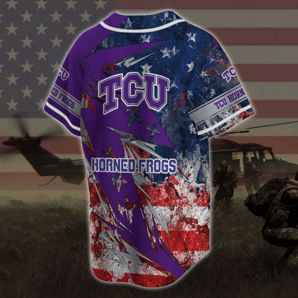 TCU Horned Frogs Baseball Jersey Gift For Men Women - lylyprint.com T-Shirts, Hoodie, Sweatshirt | WearSparks.com (Image 3)