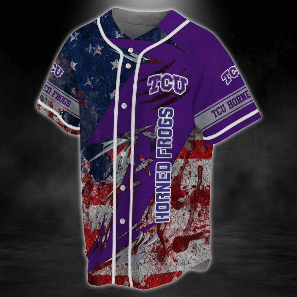 TCU Horned Frogs Baseball Jersey Gift For Men Women - lylyprint.com T-Shirts, Hoodie, Sweatshirt | WearSparks.com (Image 4)