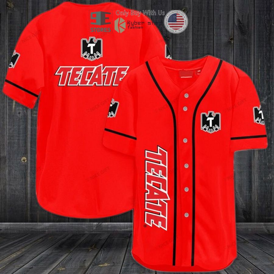 BEST Tecate logo red Baseball Jersey