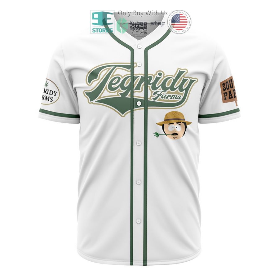 BEST Tegridy Farms Marsh South Park Baseball Jersey