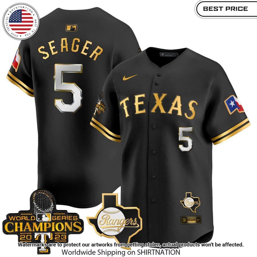 Texas Rangers World Series Champions Baseball Jersey