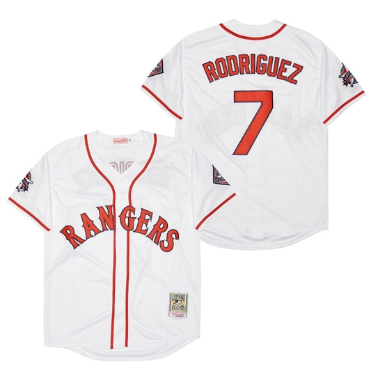 texas rangers #7 ivan rodriguez