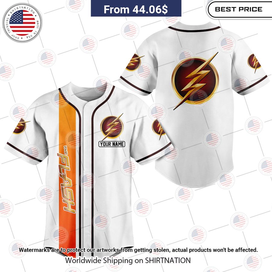 HOT The Flash Custom Baseball Shirt