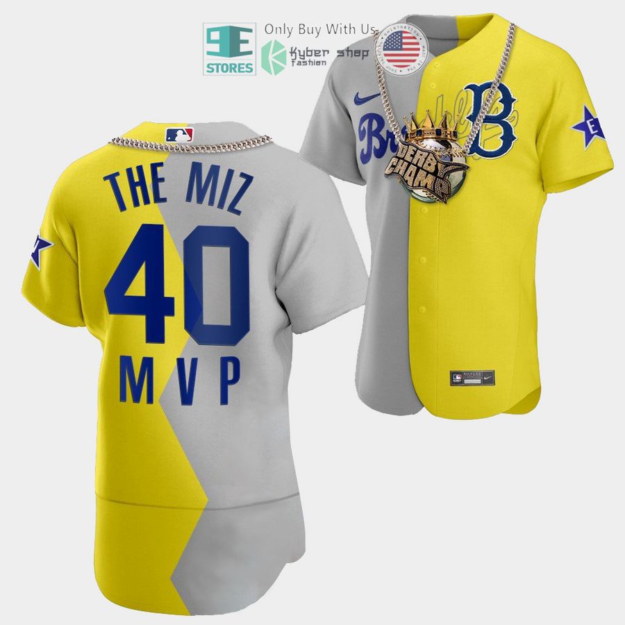 BEST The Miz 40 MVP Baseball Jersey