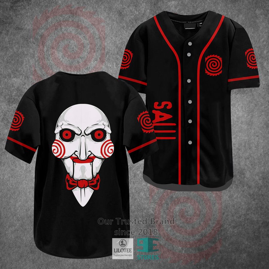 The Saw Horror Movie Baseball Jersey