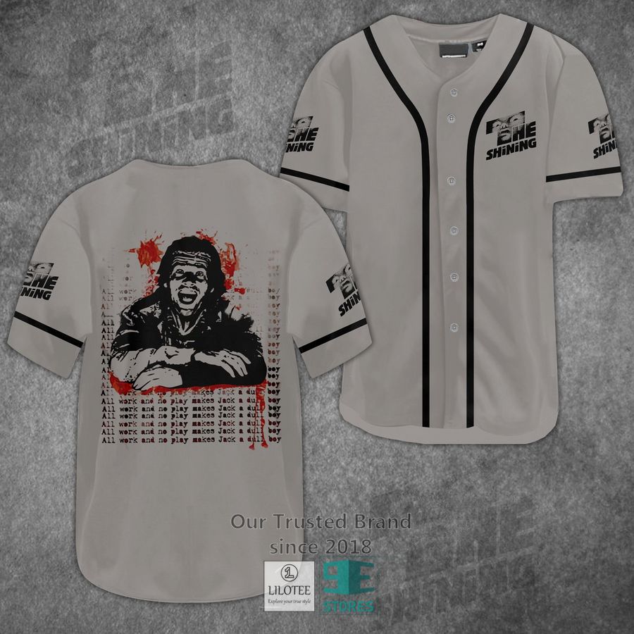 The Shining Horror Movie Baseball Jersey