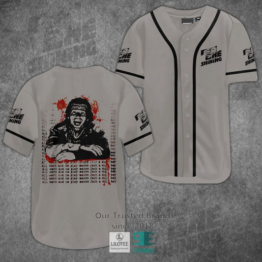 The Shining Horror Movie Baseball Jersey