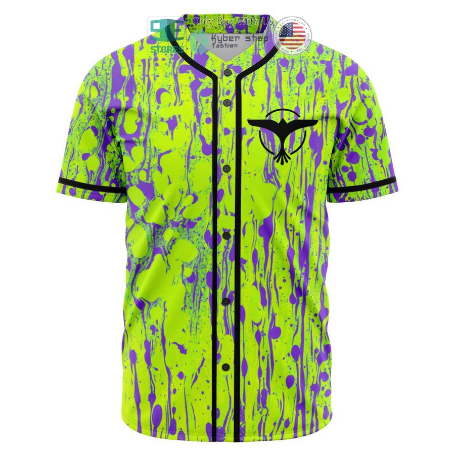 BEST Tiesto logo green Baseball Jersey