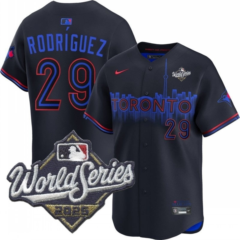 toronto blue jays #29 yariel rodriguez city connect