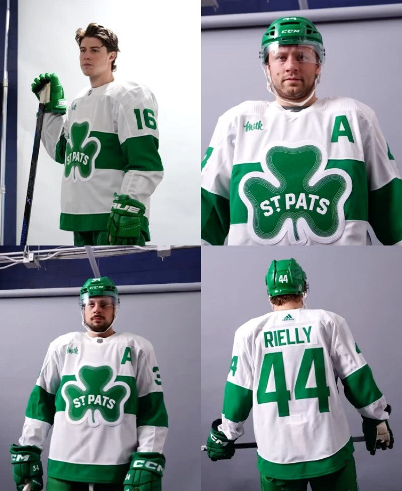toronto maple leafs 2024 st. pats jerseys