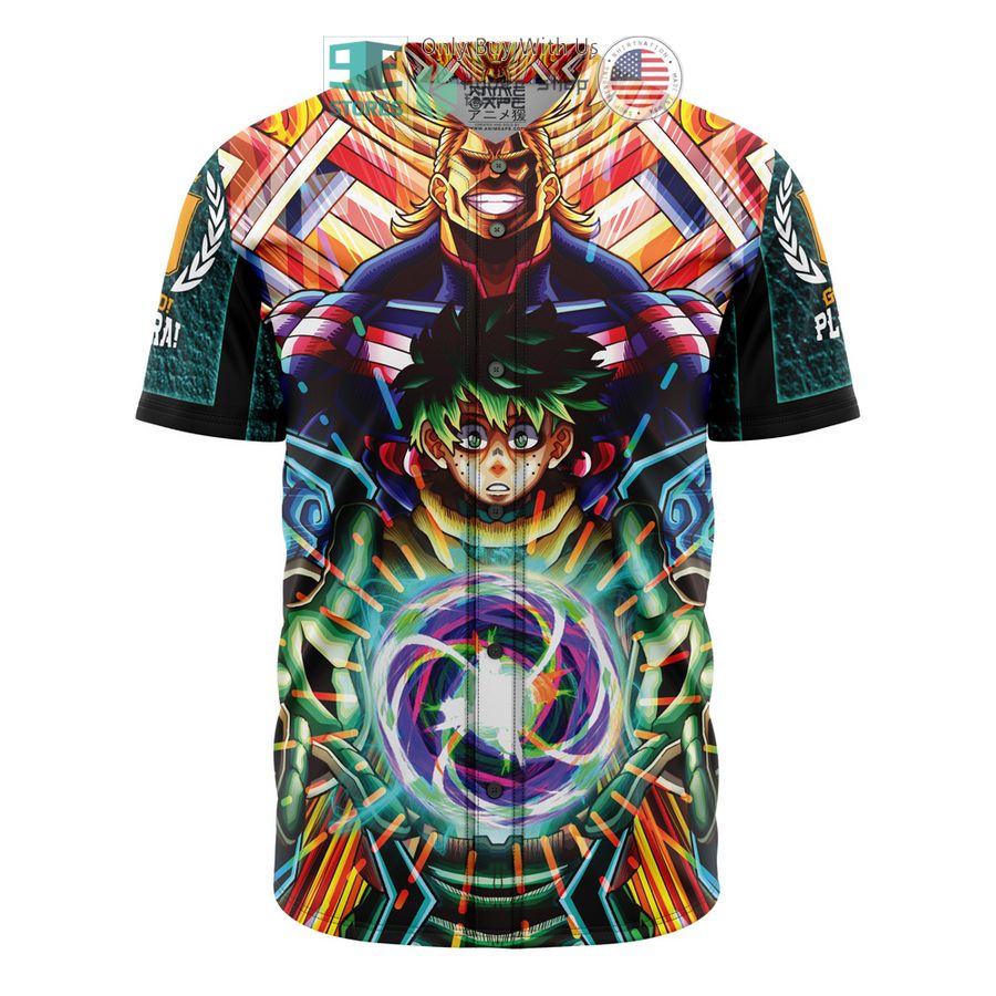 BEST Trippy Deku x All Might My Hero Academia Baseball Jersey