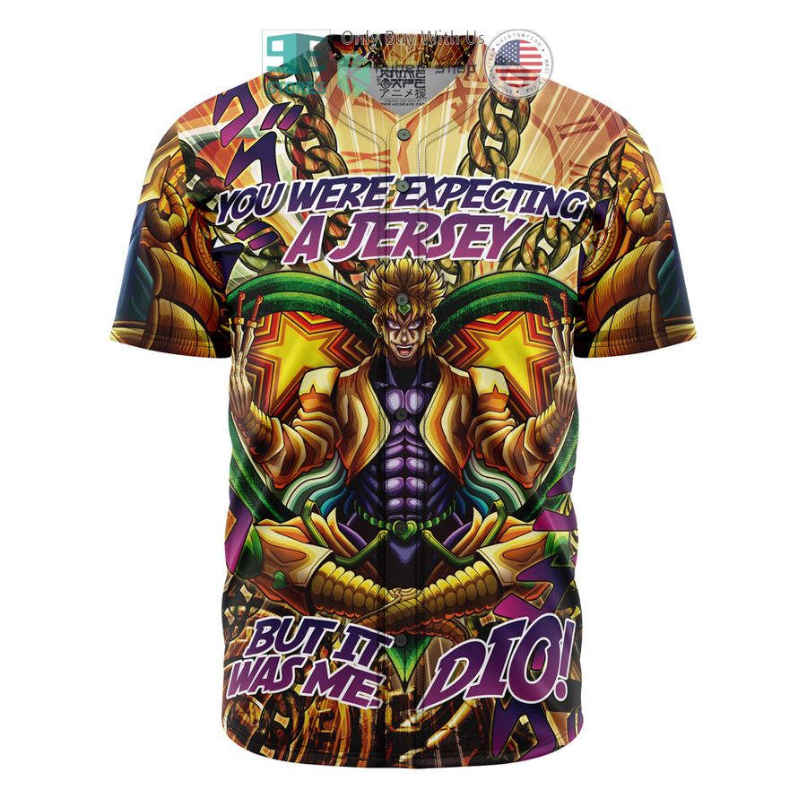 BEST Trippy Medidating Dio Brando JoJo's Bizarre Adventure Baseball Jersey