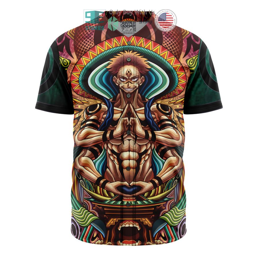 BEST Trippy Ryomen Sukuna Jujutsu Kaisen Baseball Jersey