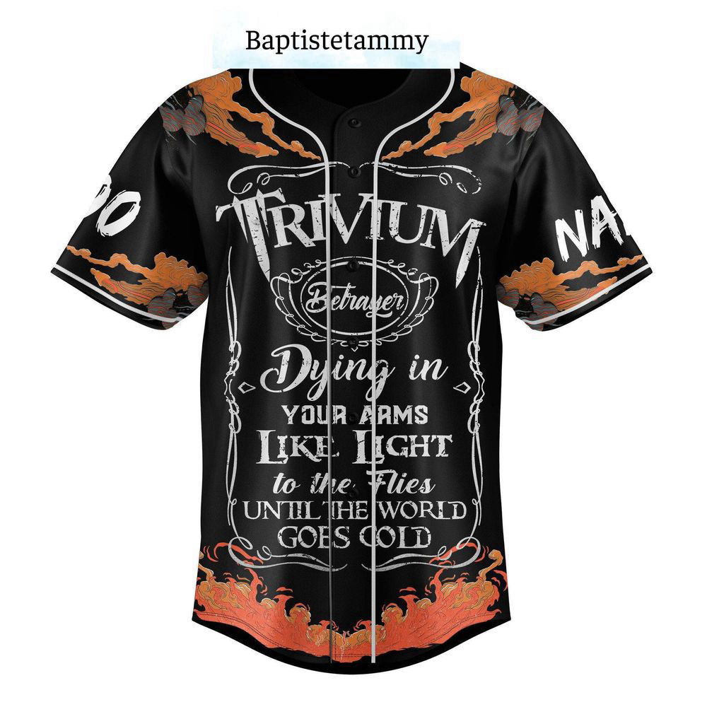 Trivium Baseball Jersey For Men Women, Dying In Your Arms Jersey - lylyprint.com T-Shirts, Hoodie, Sweatshirt (Image 2)