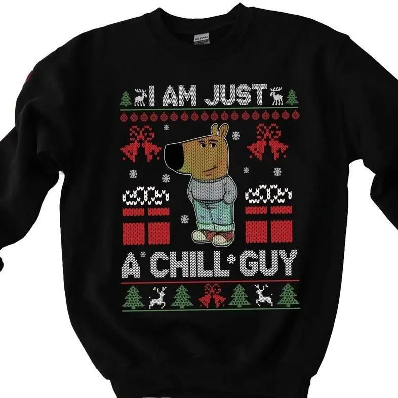 Chill Guy Unisex Sweatshirt/hoodie/tshirt, Funny Shirt, Trending Meme Shirt, Christmas Sweater, Classic Tee