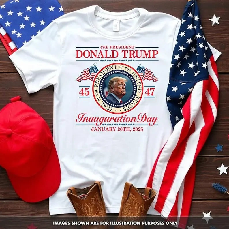 Donald Truump 47th President Inauguration 2025 Supporters Patriotic sweatshirt/hoodie/tshirt, Maga, Trump, Senate,...