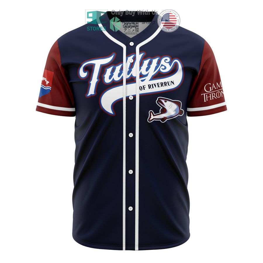 BEST Tullys of Riverrun Game of Thrones Baseball Jersey