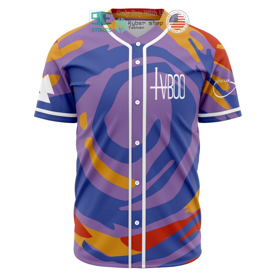 BEST TVBoo violet Baseball Jersey