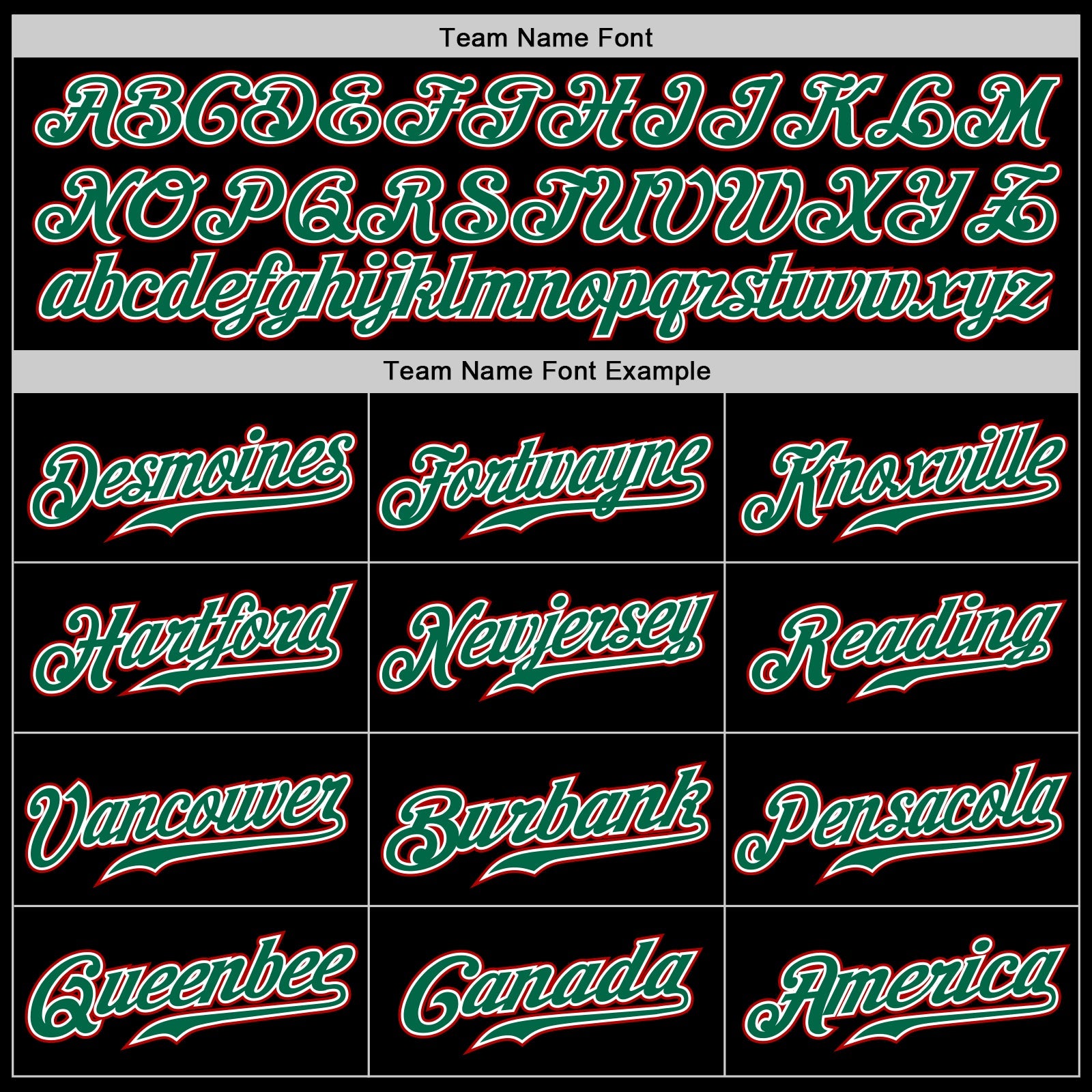 Custom Black Kelly Green-Red Authentic Two Tone Baseball Jersey