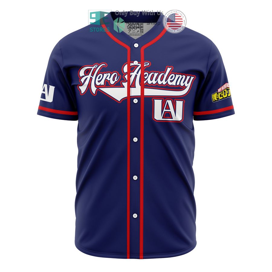 BEST UA Training Uniform My Hero Academia Baseball Jersey