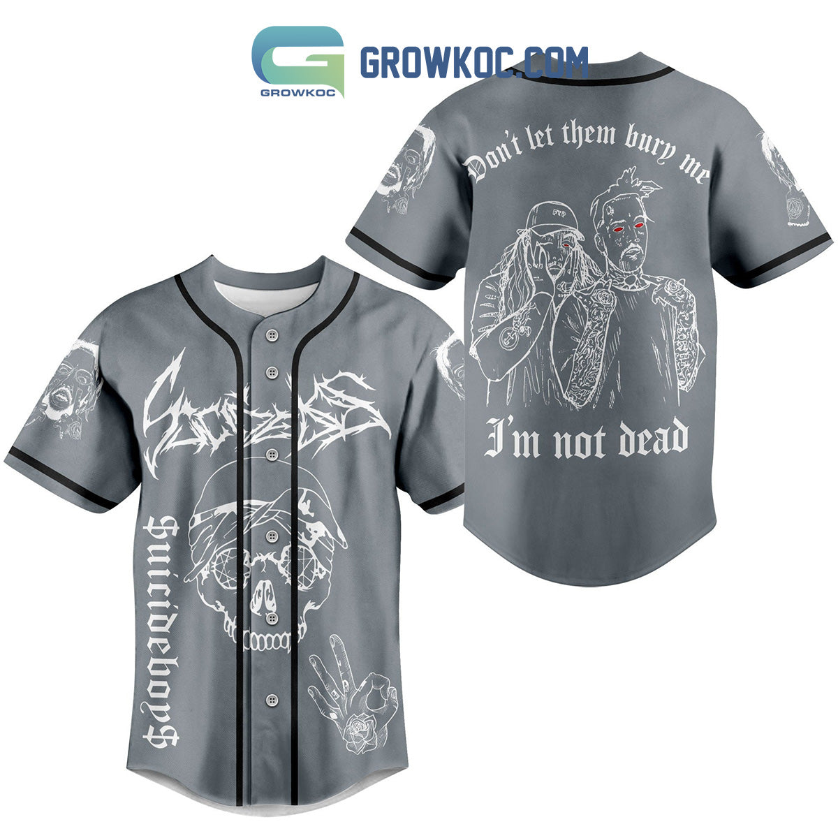 Suicideboys I Am Not Dead Not Bury Baseball Jersey