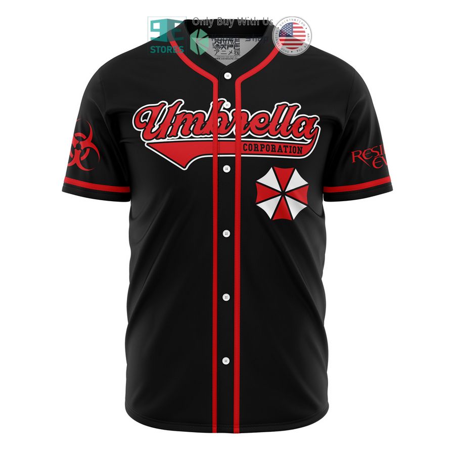 BEST Umbrella Corp Resident Evil Baseball Jersey
