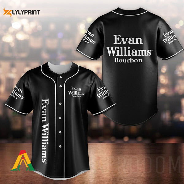 Unisex Black Evan Williams Baseball Jersey - Gift for Men Women - lylyprint.com T-Shirts, Hoodie, Sweatshirt | WearSparks.com