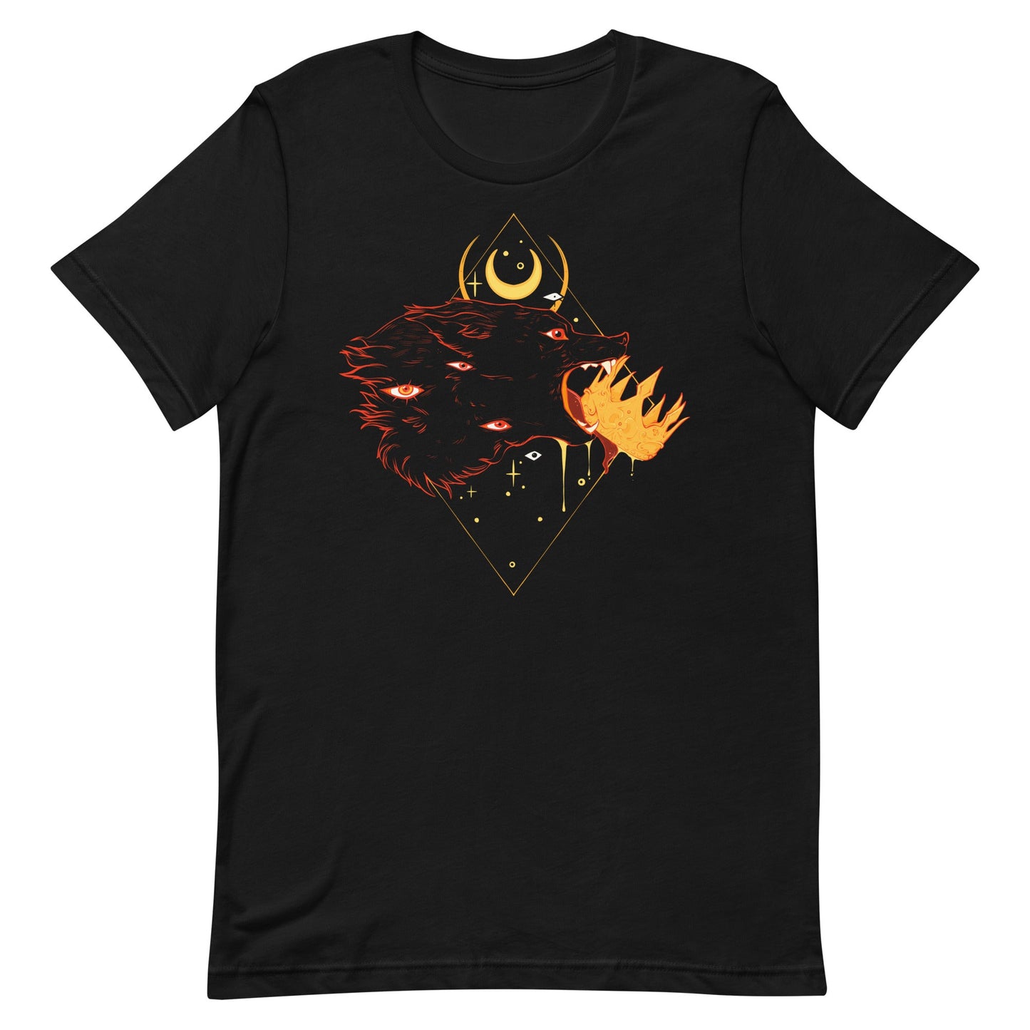 No Kings Wolf, No Text, Unisex T-Shirt Hoodie, Sweatshirt | WearSparks.com (Image 1)