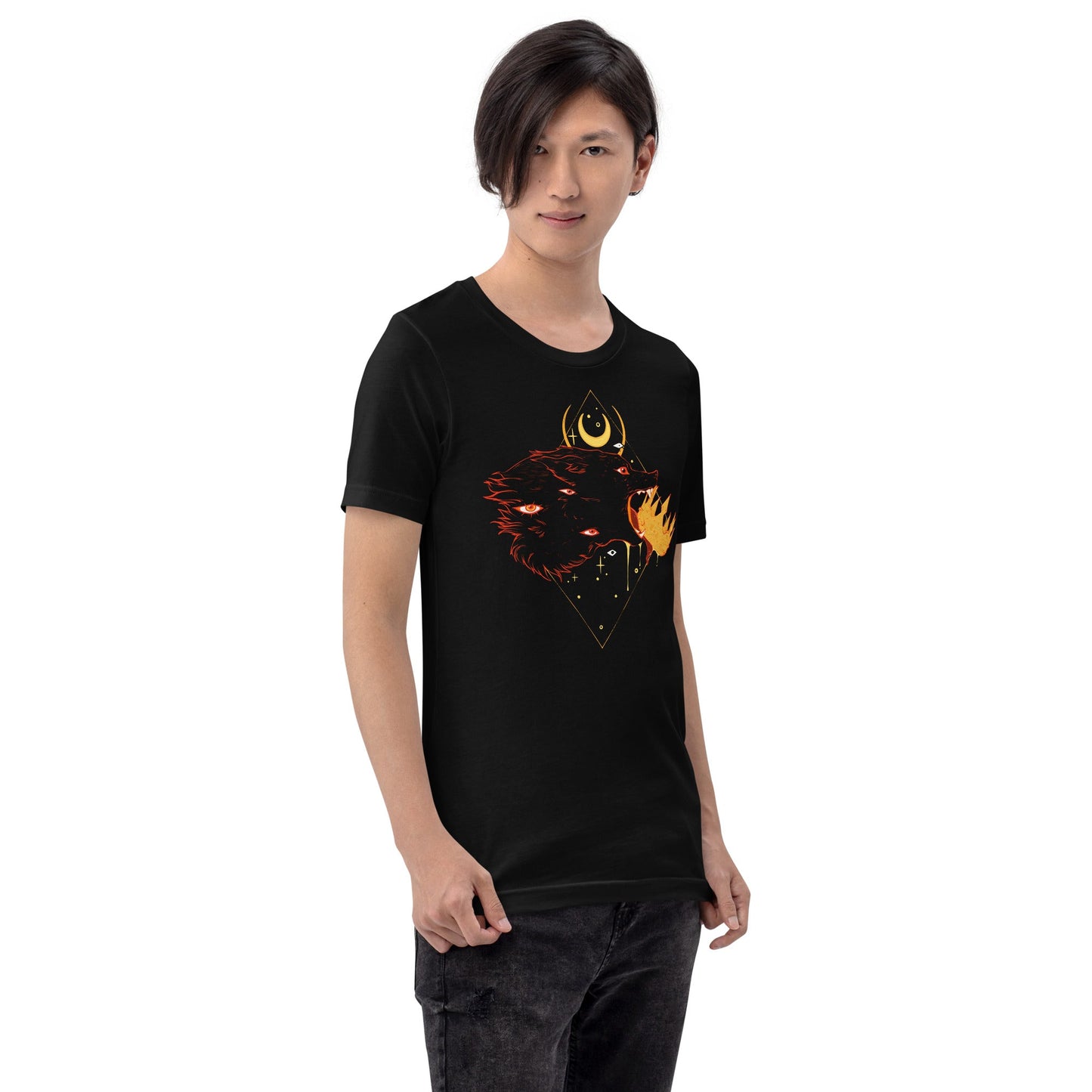 No Kings Wolf, No Text, Unisex T-Shirt Hoodie, Sweatshirt | WearSparks.com (Image 4)