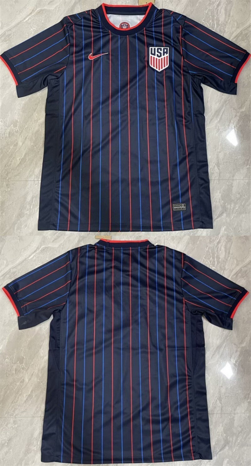 united states blank navy away jersey