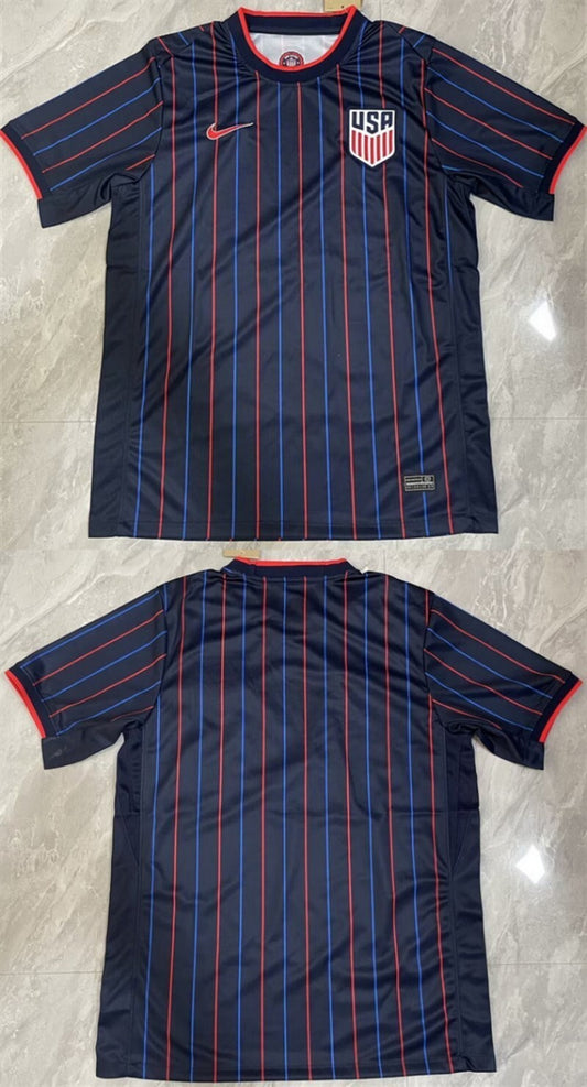 united states blank navy away jersey