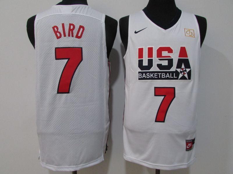 usa Dream Team 7 # Bird White