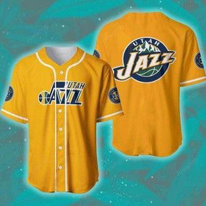 Utah Jazz Baseball Jersey For Fans Gift for Men Dad - lylyprint.com T-Shirts, Hoodie, Sweatshirt | WearSparks.com (Image 2)