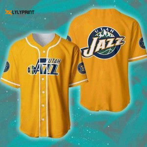 Utah Jazz Baseball Jersey For Fans Gift for Men Dad - lylyprint.com T-Shirts, Hoodie, Sweatshirt | WearSparks.com (Image 1)