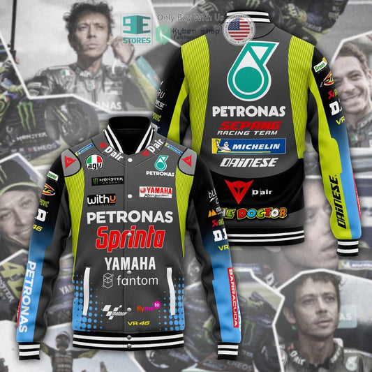 BEST Valentino Rossi Petronas Sprinta Baseball Jacket
