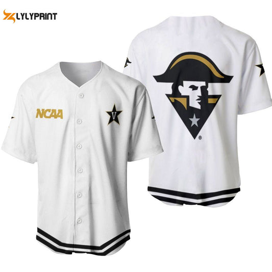 Vanderbilt Commodores Classic White With Mascot Gift For Vanderbilt Commodores Fans Baseball Jersey Gifts for... (Image 1)