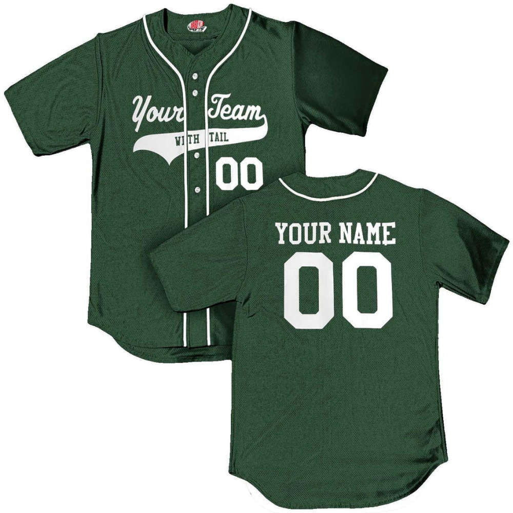 Vibrant Custom Team Jesus Green Baseball Jersey Adult Unisex S - 5XL Sizes - Aopprinter T-Shirts, Hoodie,... (Image 2)