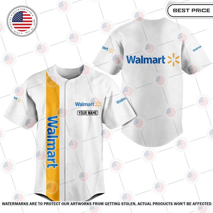 NEW Walmart Custom Baseball Jersey
