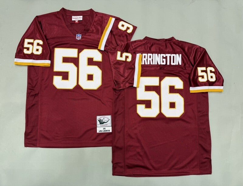 washington commanders #56 Arrington Washington Redskins