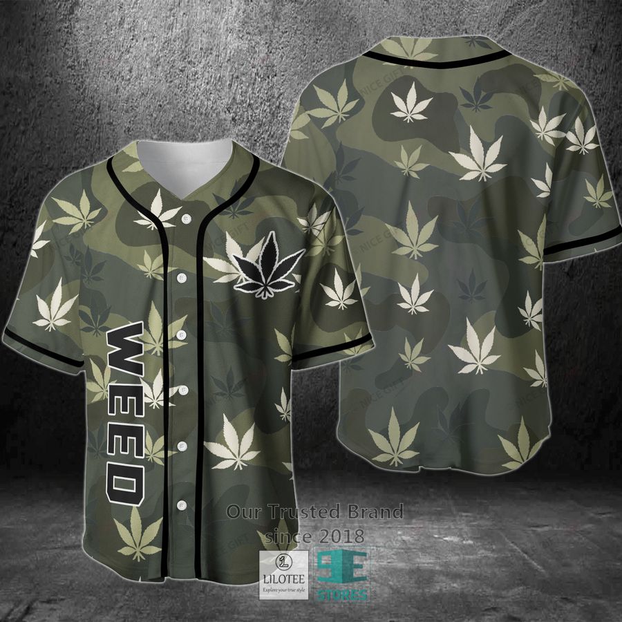 Weed Baseball Jersey