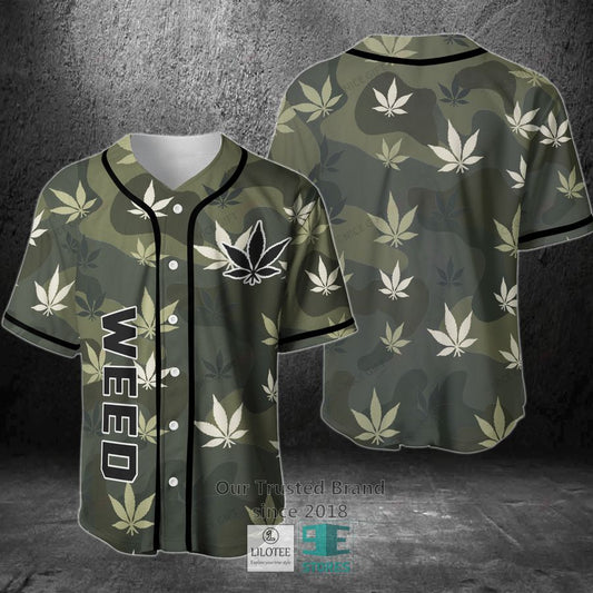 Weed Baseball Jersey