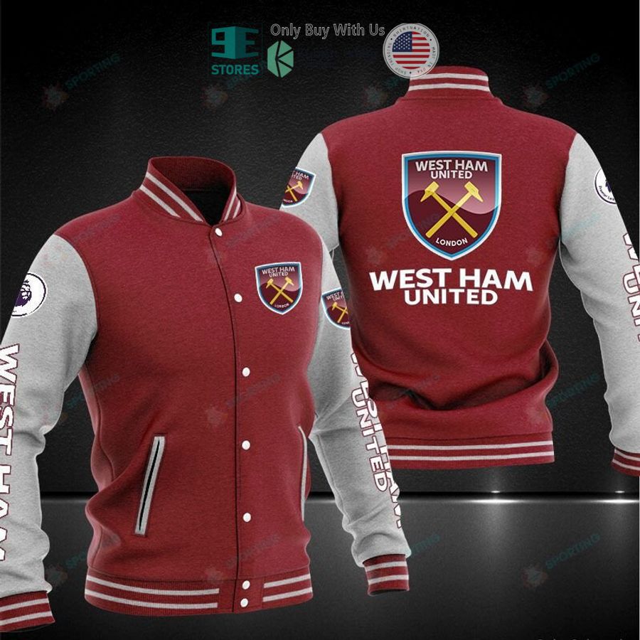 BEST West Ham United Baseball Jacket