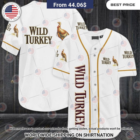 Wild Turkey Bourbon Baseball Shirt