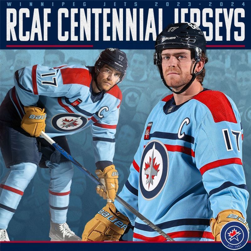winnipeg jets to honour rcaf centennial with special uniform for three games in ’23-24 (2)_conew1