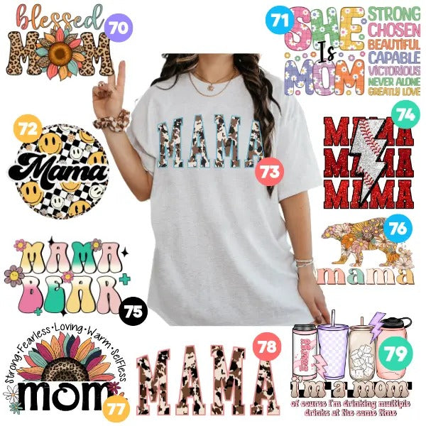 women Mom Designed Grey T-shirts Chose your Graphic Unisex fit plus size options tees cute Hoodie, Sweatshirt