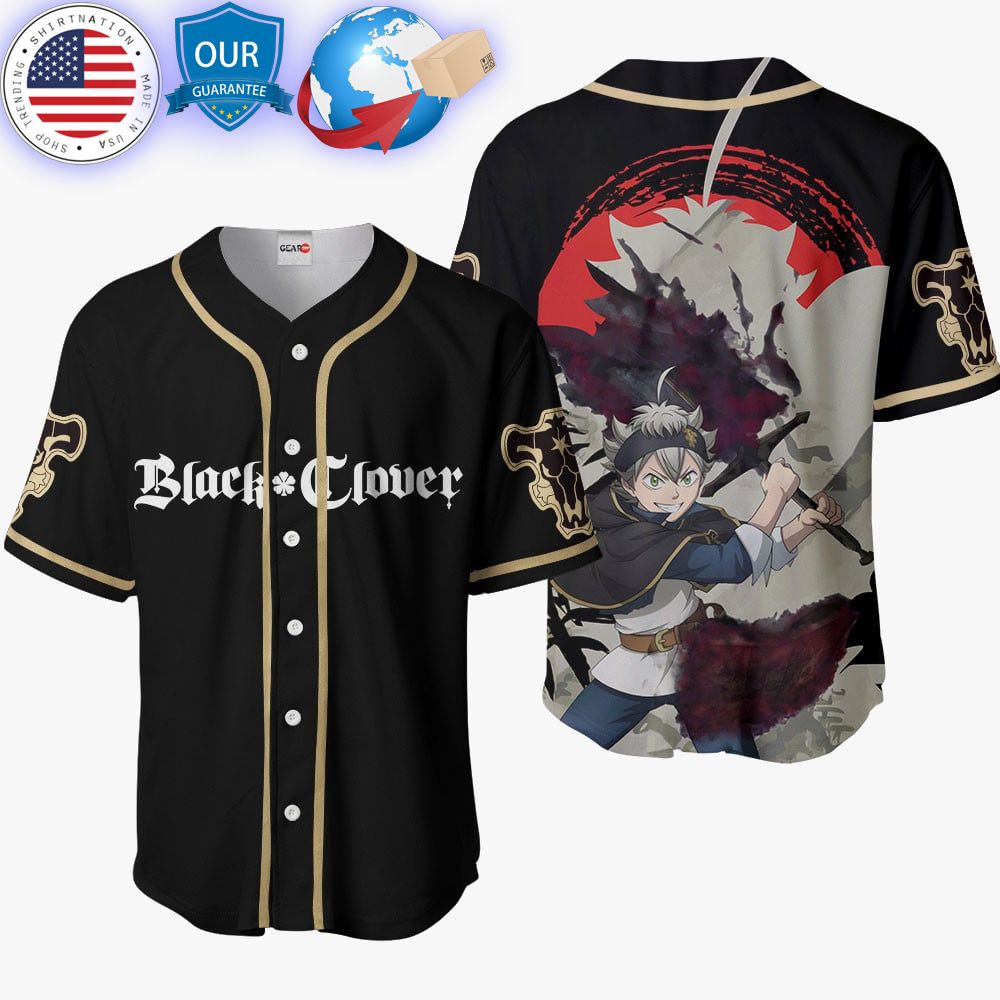 HOT Black Clover Asta Baseball Jersey